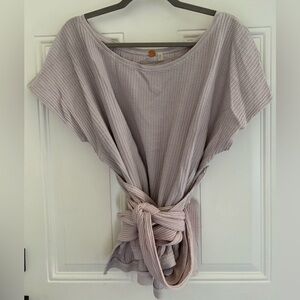 Free People Women's Purple/Grey Top